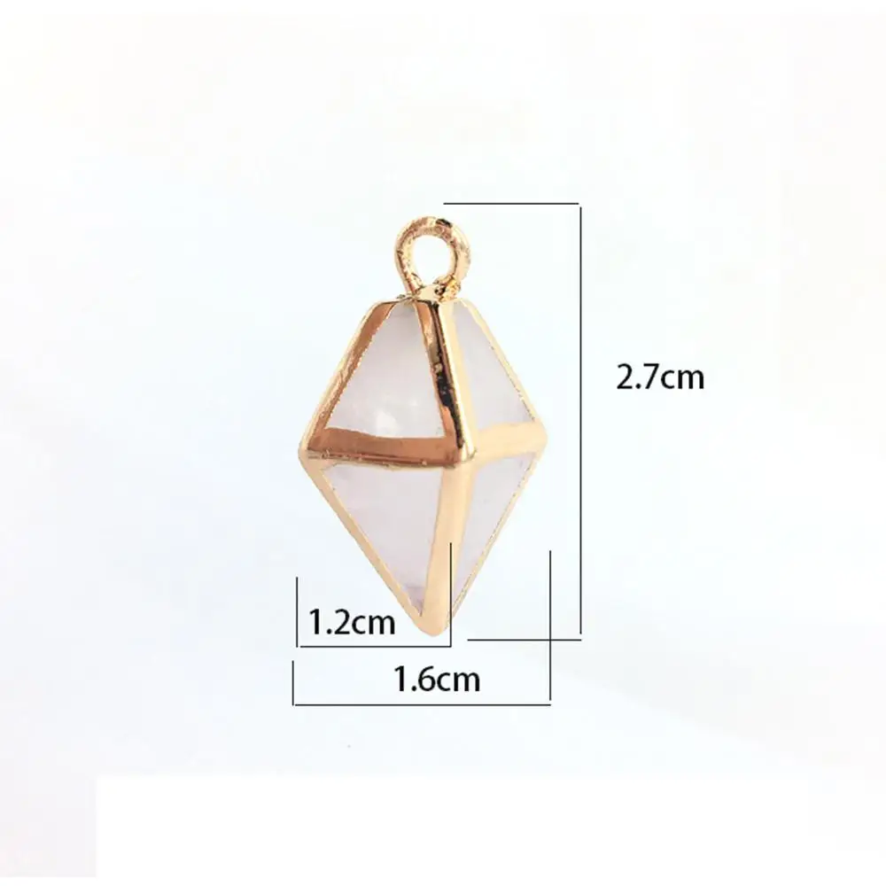 Ожерелье с подвеской из натурального камня 6 шт. женские восстанавливающие форму