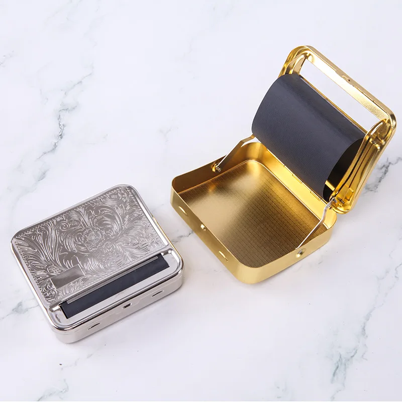 Машинка для скручивания сигарет машинка мужские гаджеты металлическая коробка