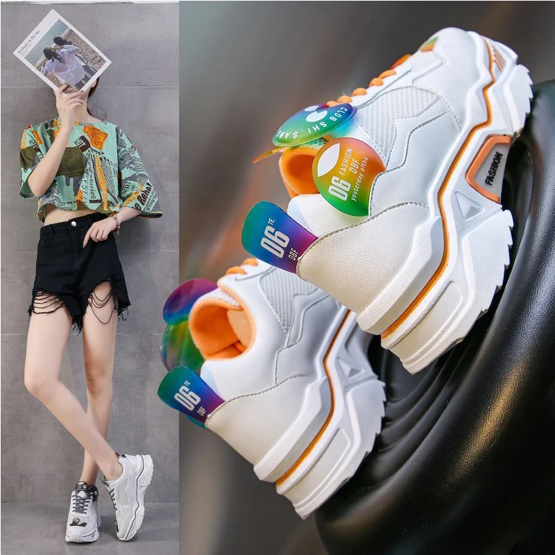 

New High-quality Breathable Women's Sports Shoes, Vulcanized Shoes, Women's Casual Shoes, lightweight Fashion Women's shoes