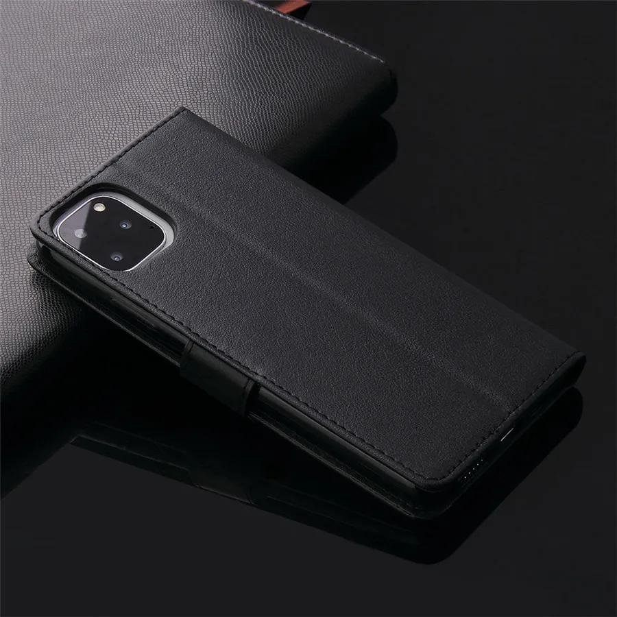 Чехол-книжка с бумажником для iPhone 11 Pro Max XR Роскошный чехол из искусственной кожи чехол с отделениями для карт для iPhone XR XS Max X 8 7 Чехол