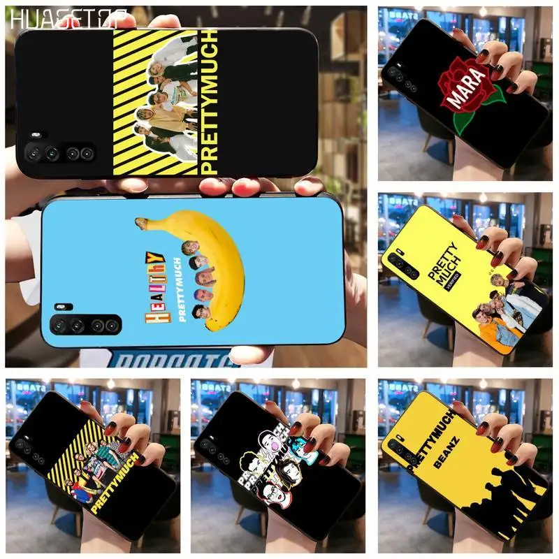 

HUAGETOP prettymuch Cool Soft Phone Case Cover For Huawei Nova 6se 7 7pro 7se honor 7A 8A 7C Prime2019