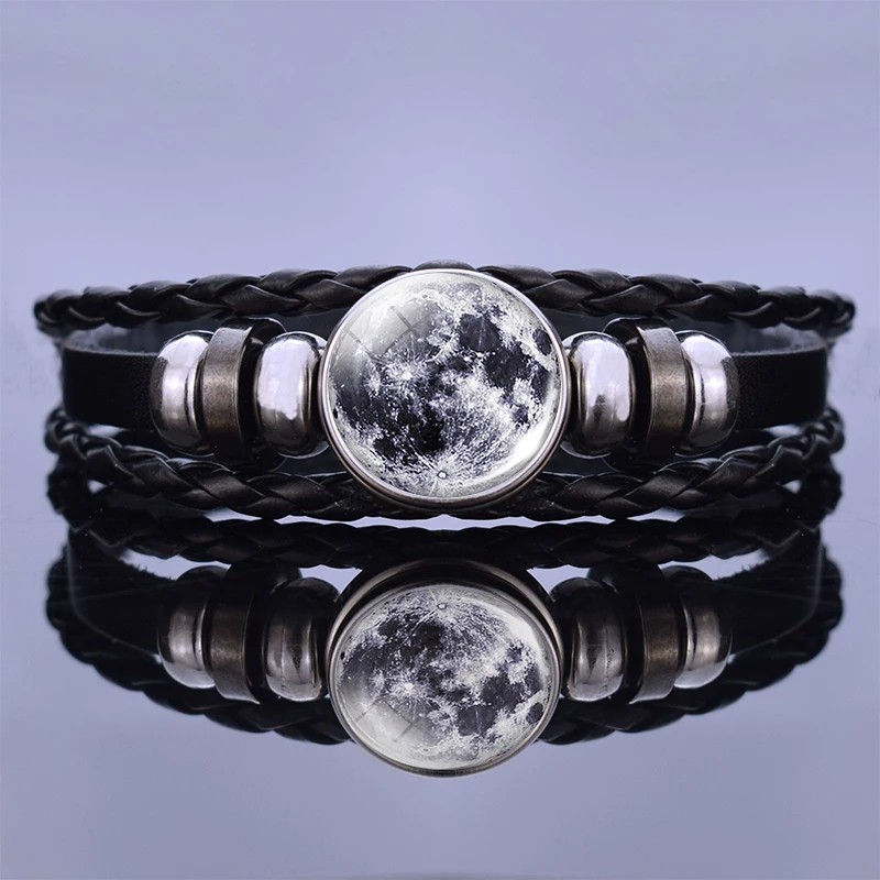 Дропшиппинг браслет с солнечной системой галактика Туманность планеты