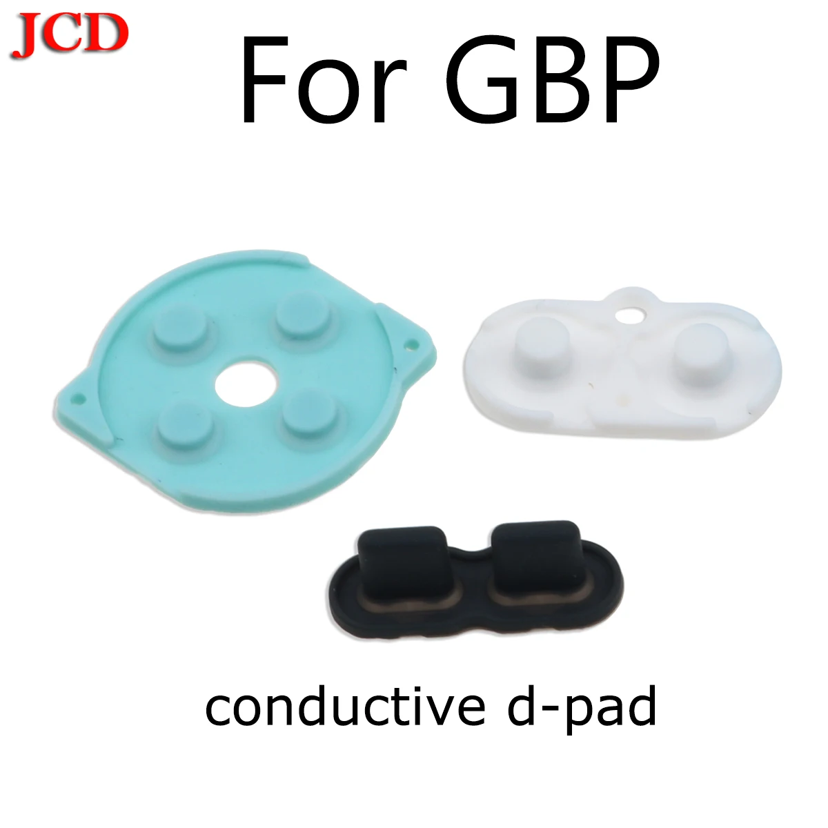 JCD новый для GBP резиновый проводящий кнопки A B D pad Gameboy карман силиконовый начать