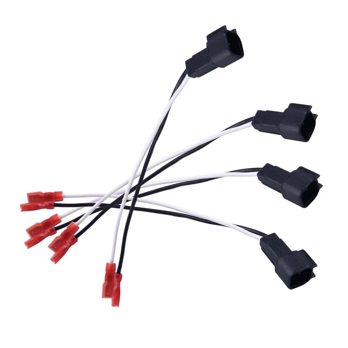 

4pcs Car Speaker Stereo Radio Connector Harness Wires Adapter 72-5600 fit for Ford Linclon Mercury