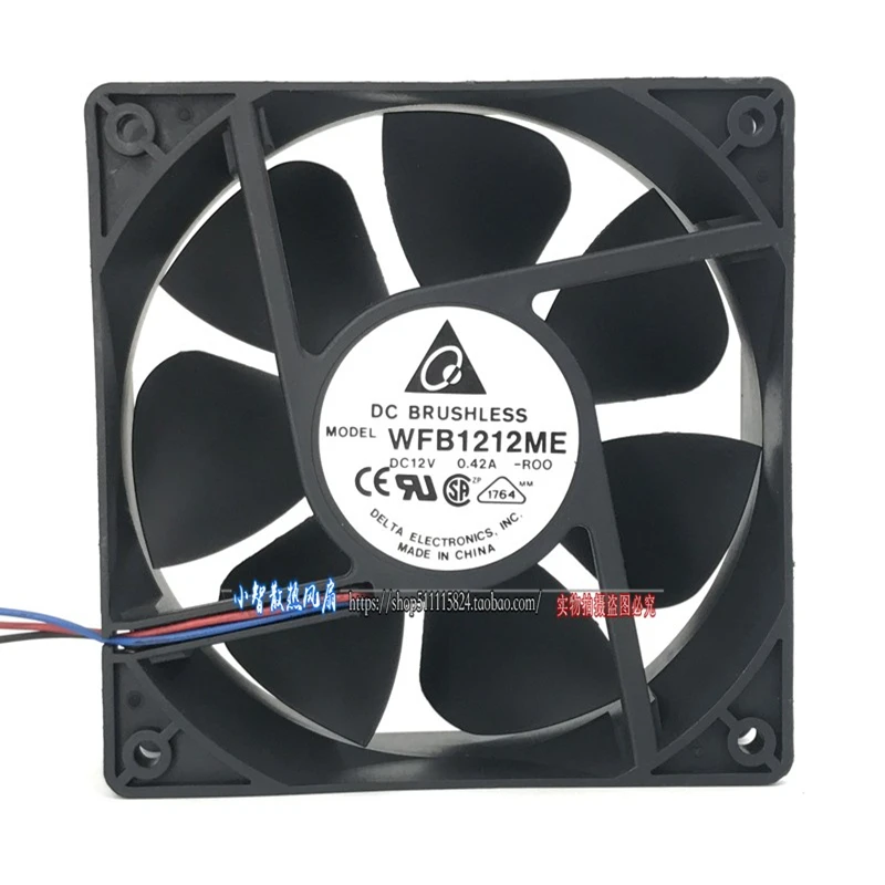 Оригинальный WFB1212ME 12V 0.42A вентилятор охлаждения с силовым шаровым корпусом