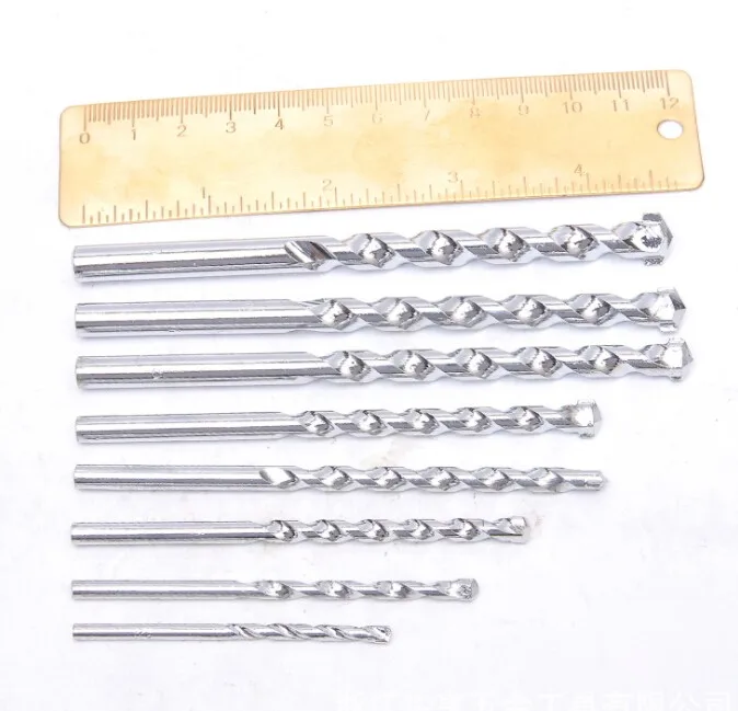 

8mm 8x 8x Drill Bits Carbide Drill Bits For Keyed & Keyless Drill Chucks