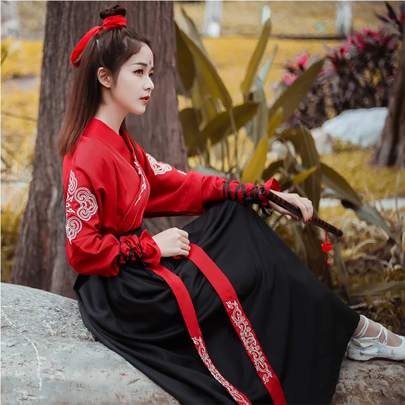 Традиционные костюмы династии Тан платье ханьфу для мужчин и женщин