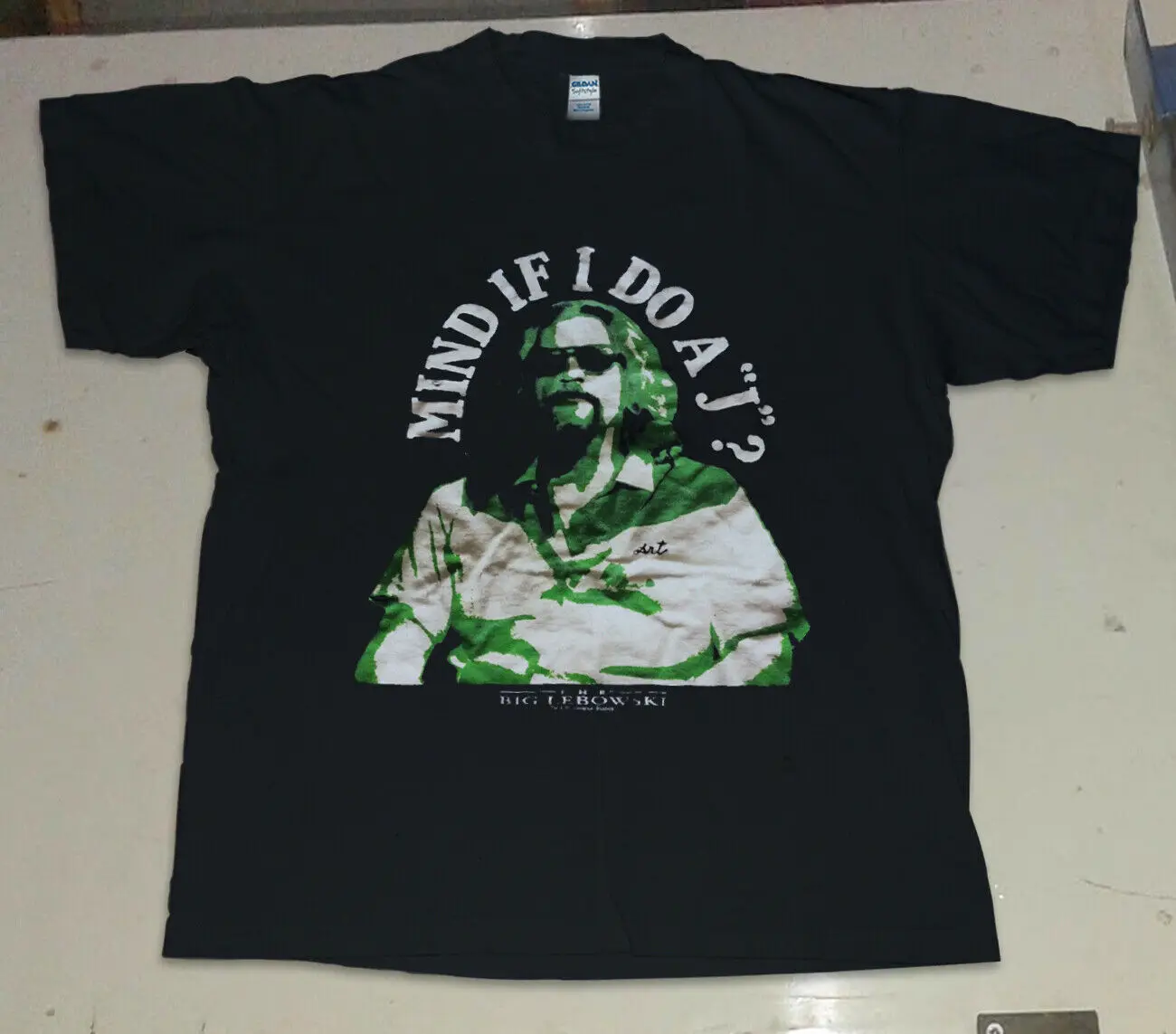 

T Shirt Vintage 90s The Big Lebowski T-Shirt Men Black Short Sleeve Cotton Hip Hop T Shirt Print Tee Shirts Top Tee Plus Size