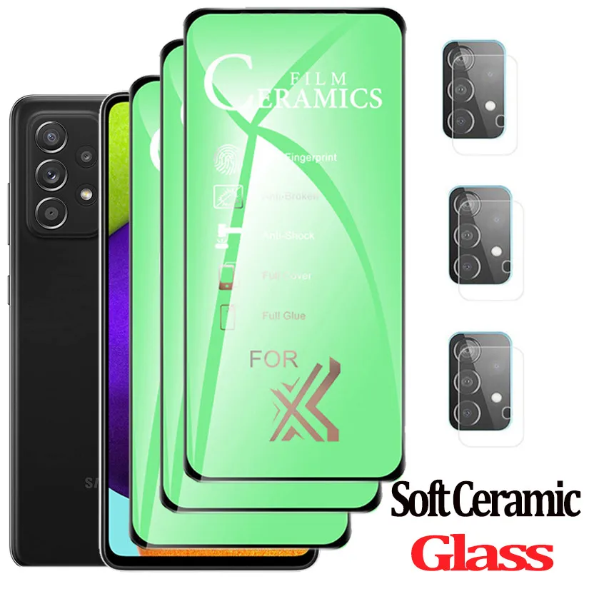 

A52,Soft Ceramic Protective Film For Samsung A52 Tempered Glass Galaxy A51 A71 A72 Screen Protector Samsung Galaxy A52 Glasses