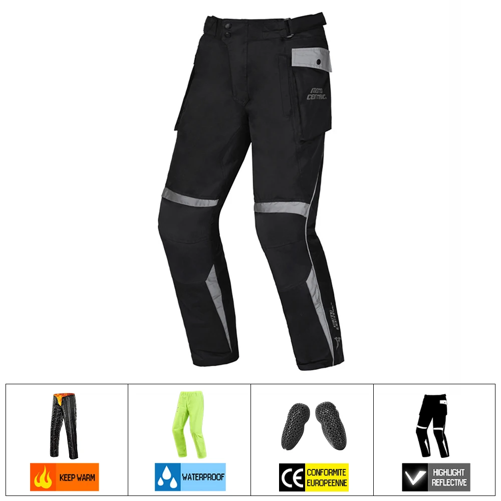 1801 Pants 03 Мотоциклетная куртка для мотоциклистов+ брюки, костюм, водостойкая куртка для мотоциклистов, мотоциклетная куртка для езды, Мужская мотоциклетная защита - Цвет: 1801 Pants 03