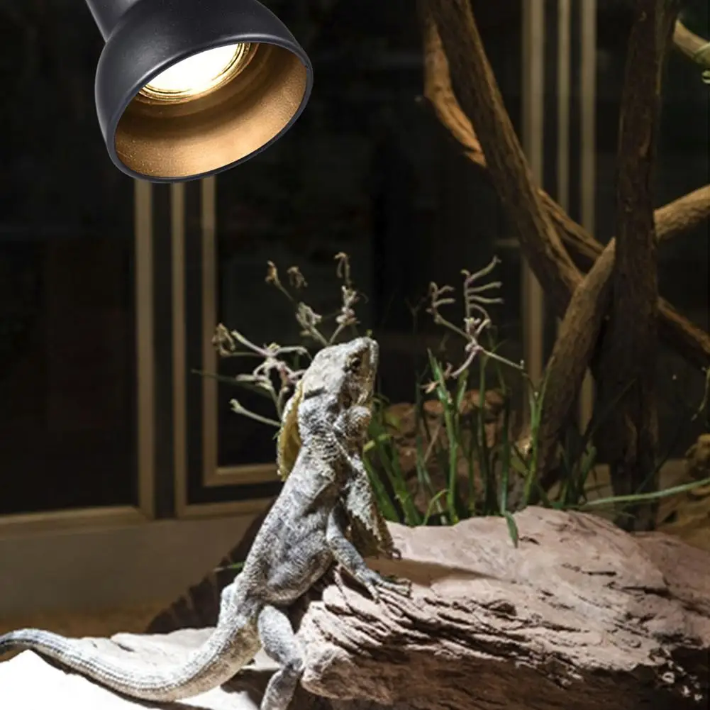 Рыб танк черепаха Рептилия Отопление светильник 360 градусов вращение E27 лампа с