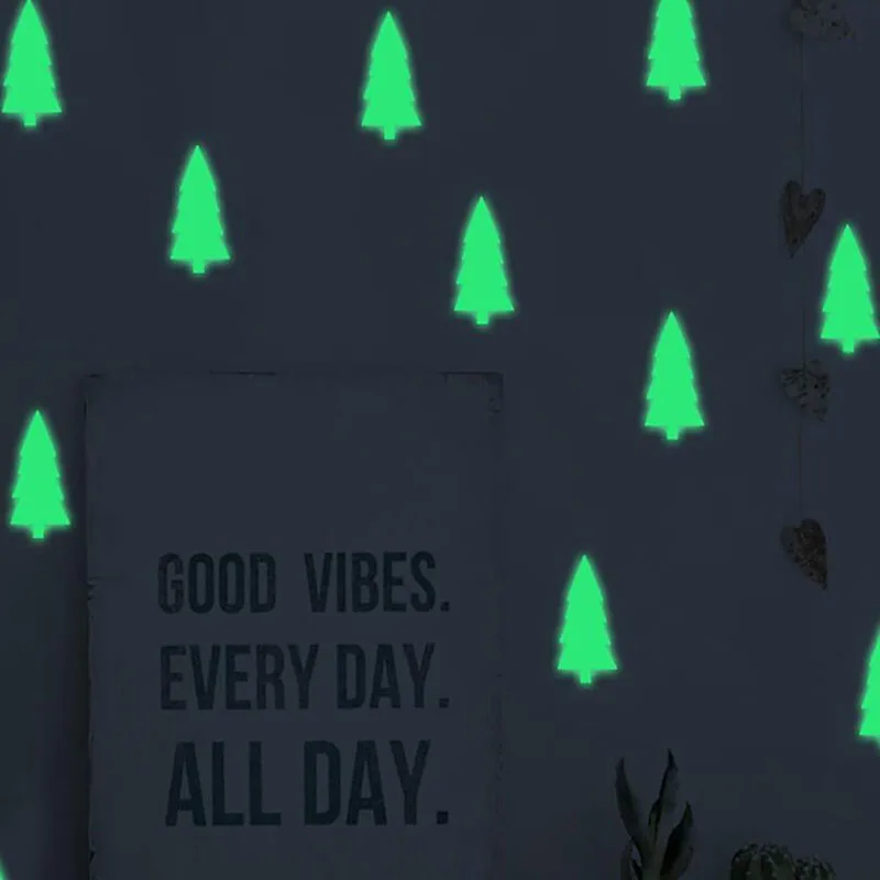 Настенные наклейки Горячая ночь слон Детская Новинка светящиеся флуоресцентные