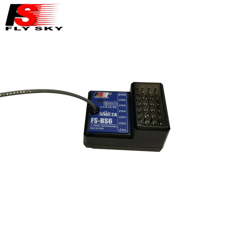 FS-BS6 FlySky FS-GT5 2,4G 6CH AFHDS Радиоуправляемый передатчик пульт дистанционного управления с FS-BS6 приемником Встроенный гироскоп, безопасный для радиоуправляемого автомобиля лодки - Цвет: FS-BS6