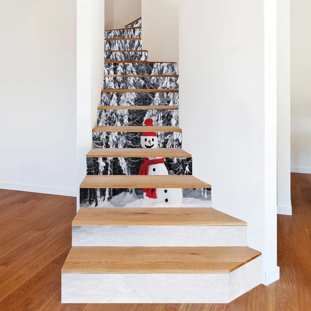 

6 шт./13 шт., самоклеящиеся виниловые наклейки на стену