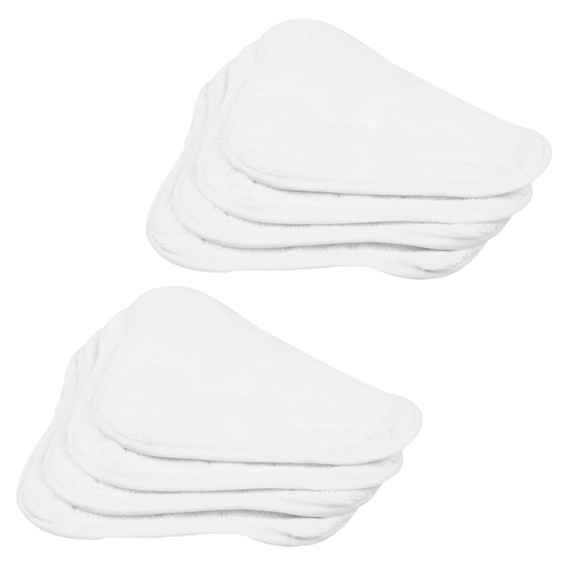

New 8Pcs Replacement Pads for H2O H20 X5 Steam Mop Cleaner Floor Washable Microfibre Pads