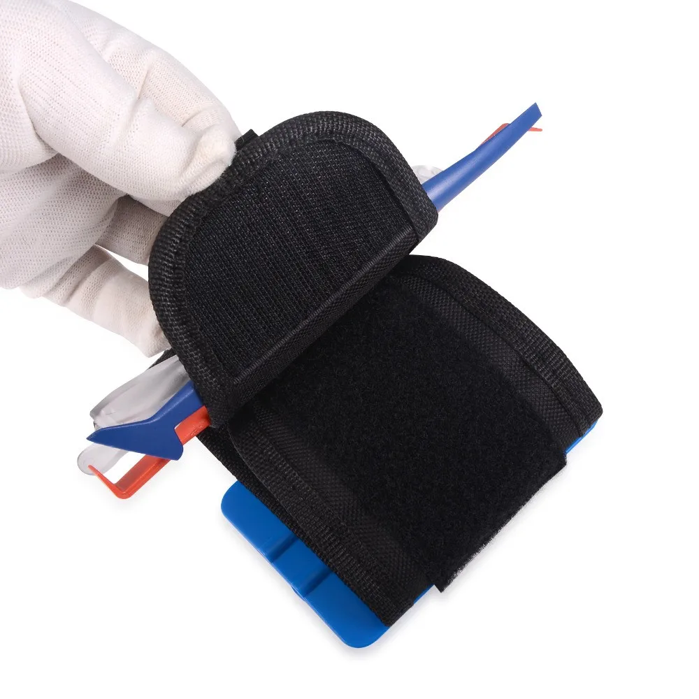 

Magnet Wristband Tool Bag for Holding Vinyl Film Car Wrap Squeegee Knife Portable Car Sticker and Decal Tools Wrist Bag