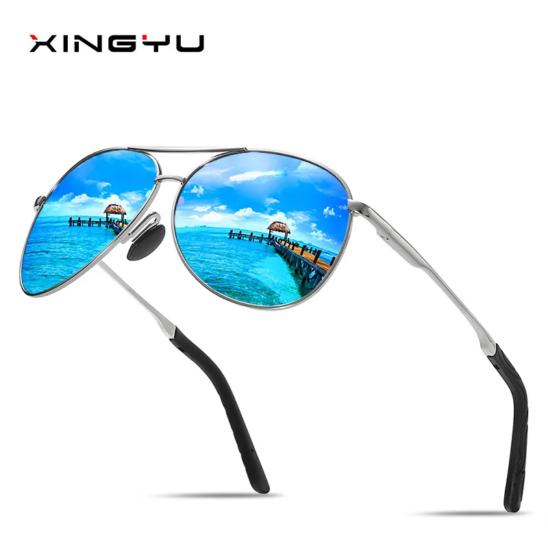 

Classic Polarized Sunglasses Men Beach Leisure Dunshade Glasses Dustproof Windproof Riding Glasses UV400 Sunglasses Women