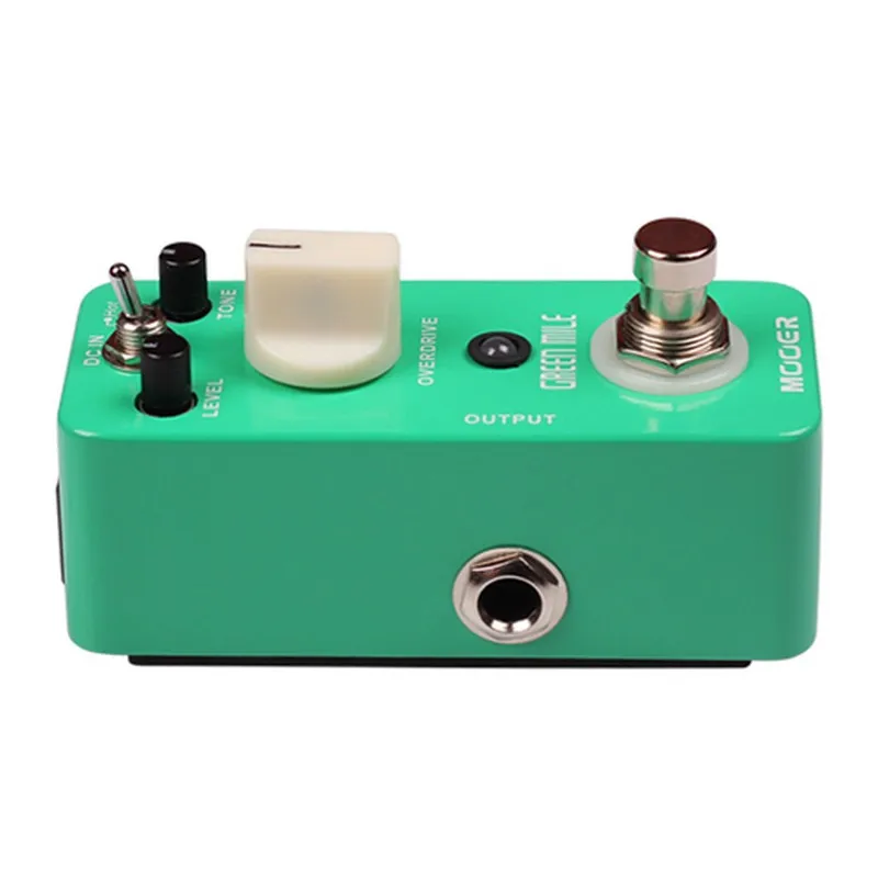 Mooer зеленая миль Overdrive педаль микро электрическая гитара True Bypass мини гитарные