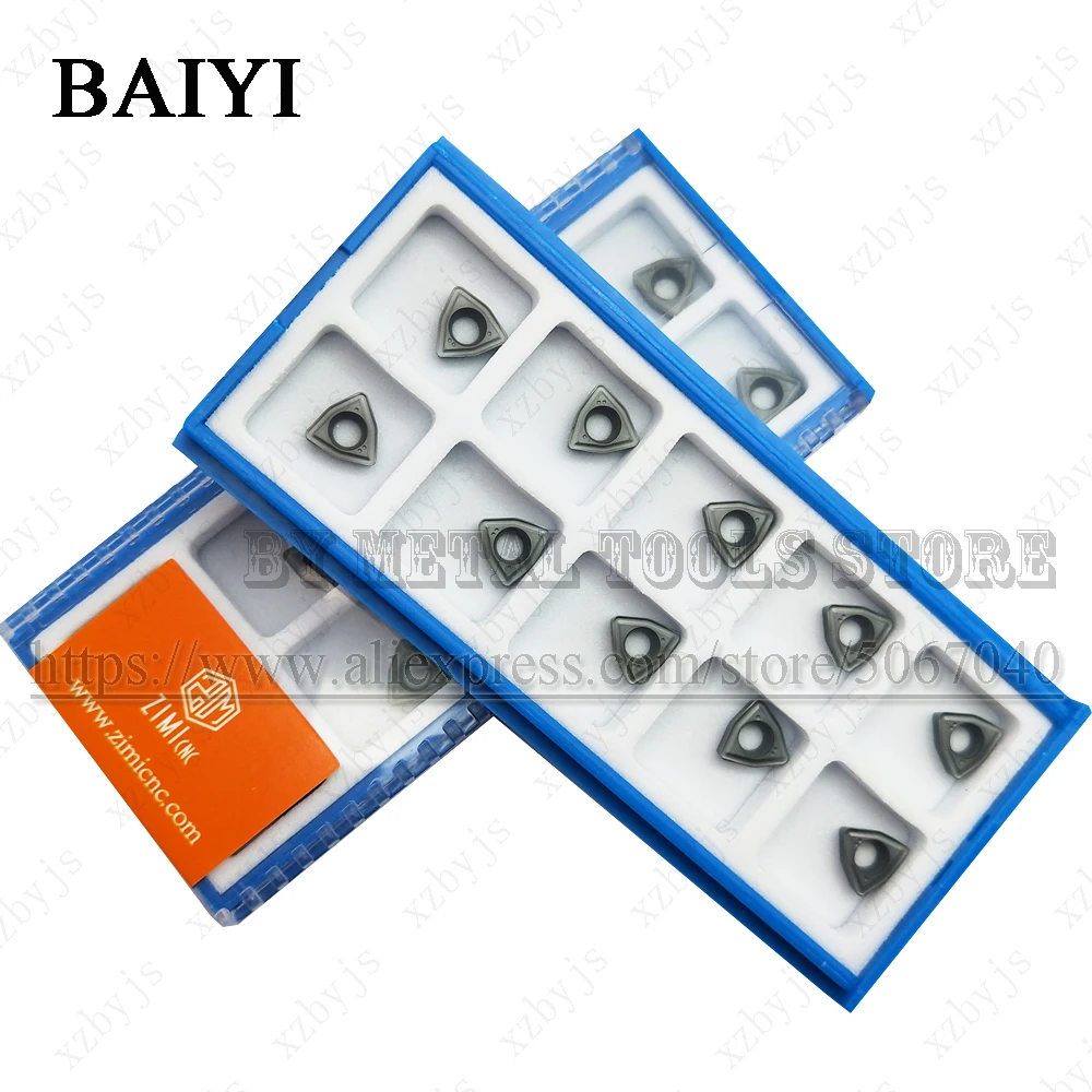 10 шт. WCMT040208 ZM1125 WCMT080412 карбида U вставки для дрели токарные инструменты фрезерные