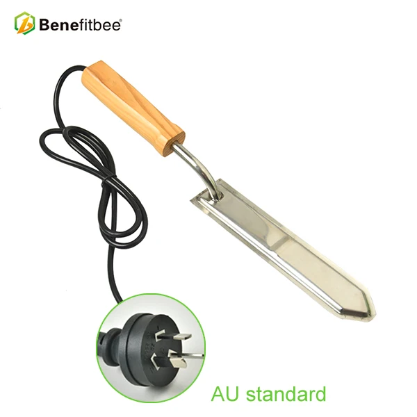 Australian standard Пчеловодство оборудование для пчеловодства Новинка 110/220 В нержавеющая сталь 304 мед Электрический нагревательный нож/нож для откачивания apicultura - Цвет: Australian standard
