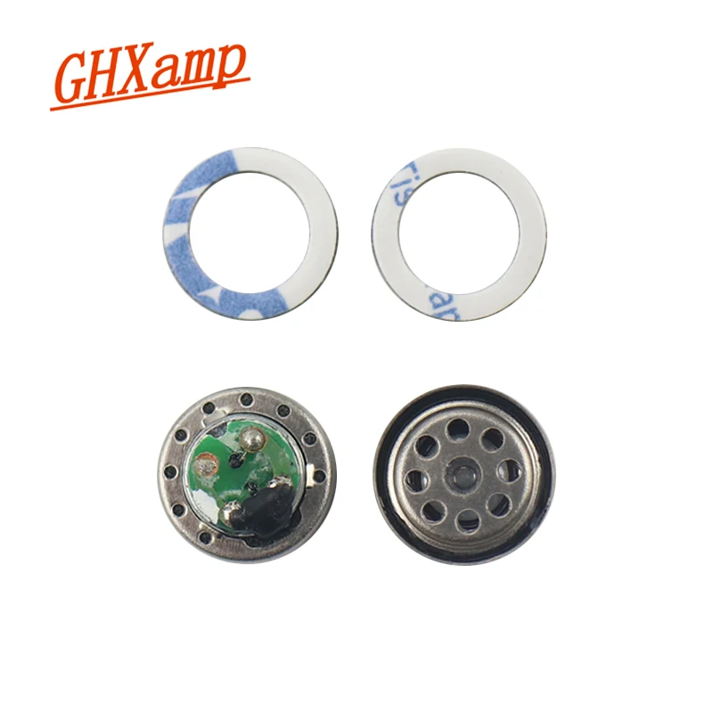 Динамик для наушников GHXAMP 10 мм Hi Fi 16 Ом запасные части сделай сам Мягкий вокал