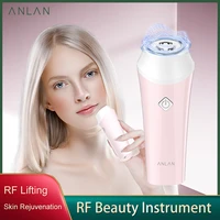 anlan rf beauty instrument radio frequency skin rejuvenation brightening facial mesotherapy wrinkle removal face lifting firming