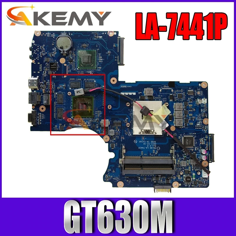 

Akemy PBL80 LA-7441P REV:2.0 Laptop motherboard for ASUS K93SV K93SM K93S K93 Test original mainboard GT630M