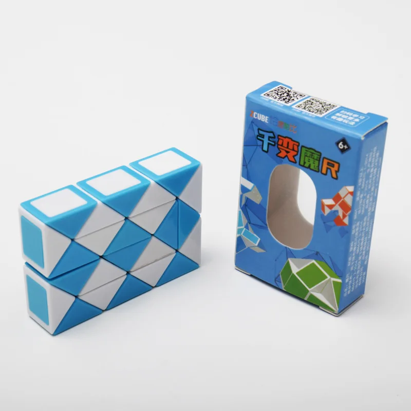 

Magic Snake Ruler 24 Magic Cube Ruler Blocks Children Educational Toys Intelligence Snake Twist Puzzle Toys for Kids Gifts