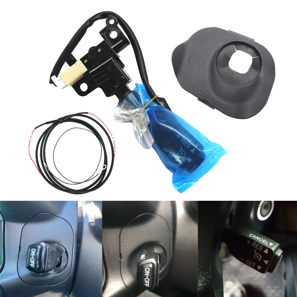 

Cruise Control Switch Kit 84632-34017 84632-34011 For Toyota Camry (Hybrid) 2011-2016 45186-06300-C0 Steering Wheel Handle Cover