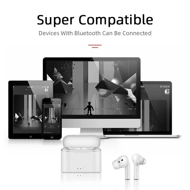 Беспроводные наушники i11 PRO TWS с сенсорным управлением Bluetooth 2021
