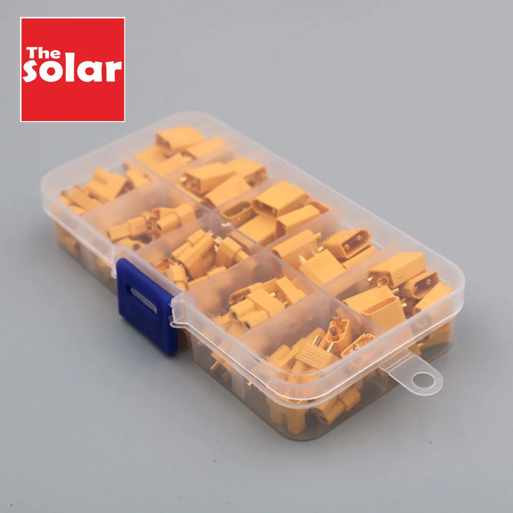 50 пар/кор. XT30 мужские и женские пулевые разъемы для RC Lipo батареи квадрокоптера