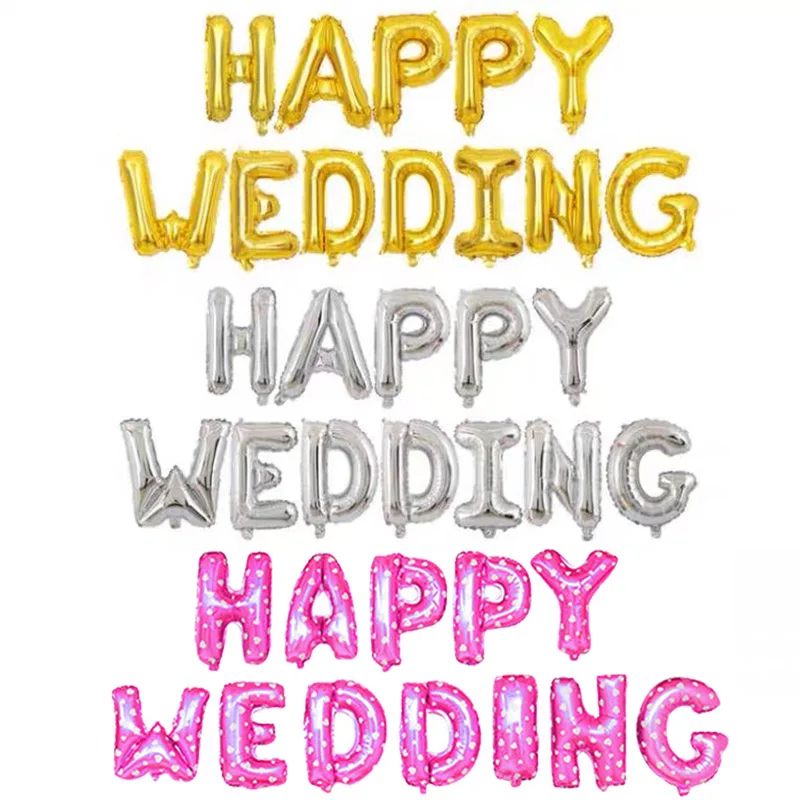 Шары воздушные из фольги с надписью 16 дюймов | Дом и сад