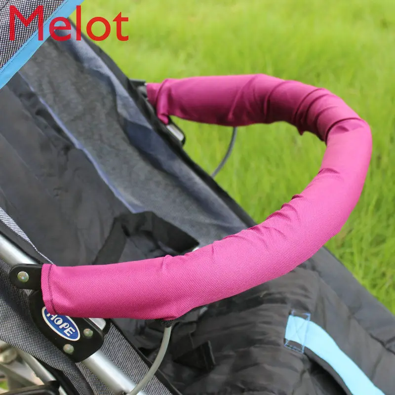 

Stroller Armrest Anti-Dirty Cloth Cover Baby Umbrella Car Armrest Gloves Velcro Removable Washable Oxford Cloth Changing Armrest