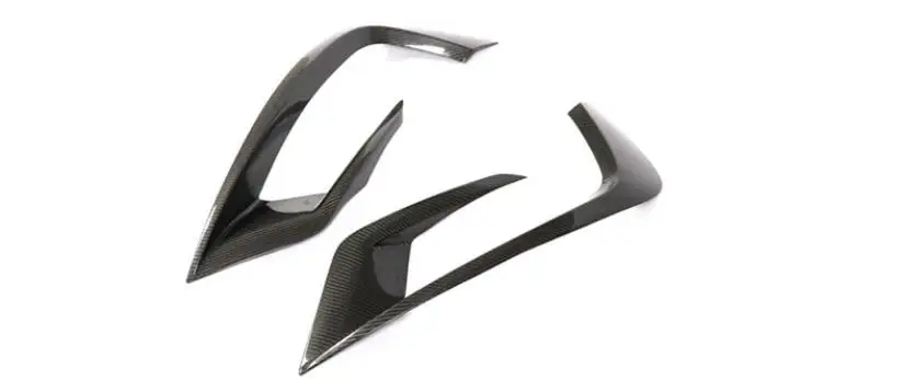 Автомобильный передний бампер из углеродного волокна спойлер разветвители