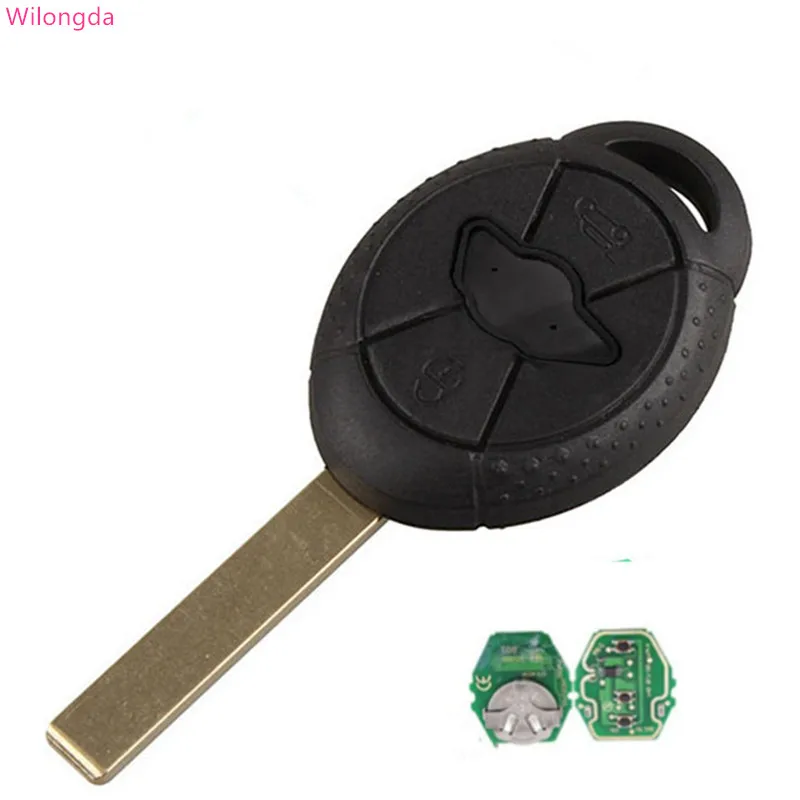 

3 кнопки дистанционного замена ключа автомобиля 434 МГц автомобильные аксессуары для BMW Mini Cooper ключ Ews ключи