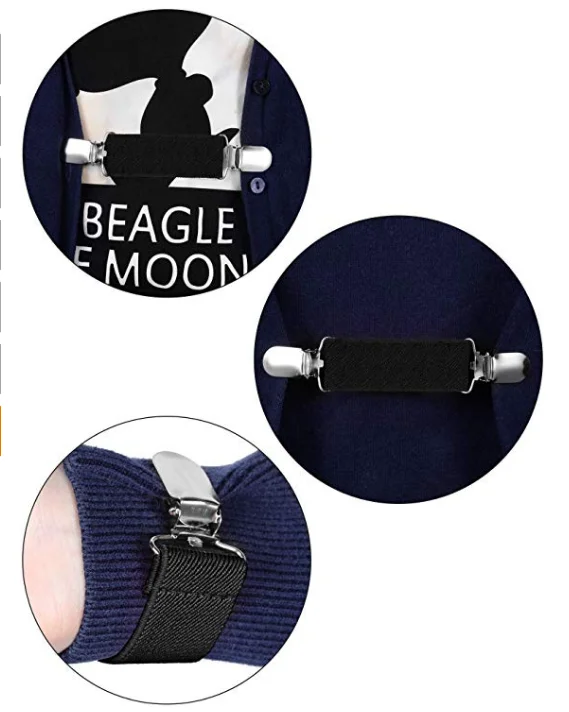 Детские зимние зажимы для варежек эластичные перчатки из нержавеющей стали