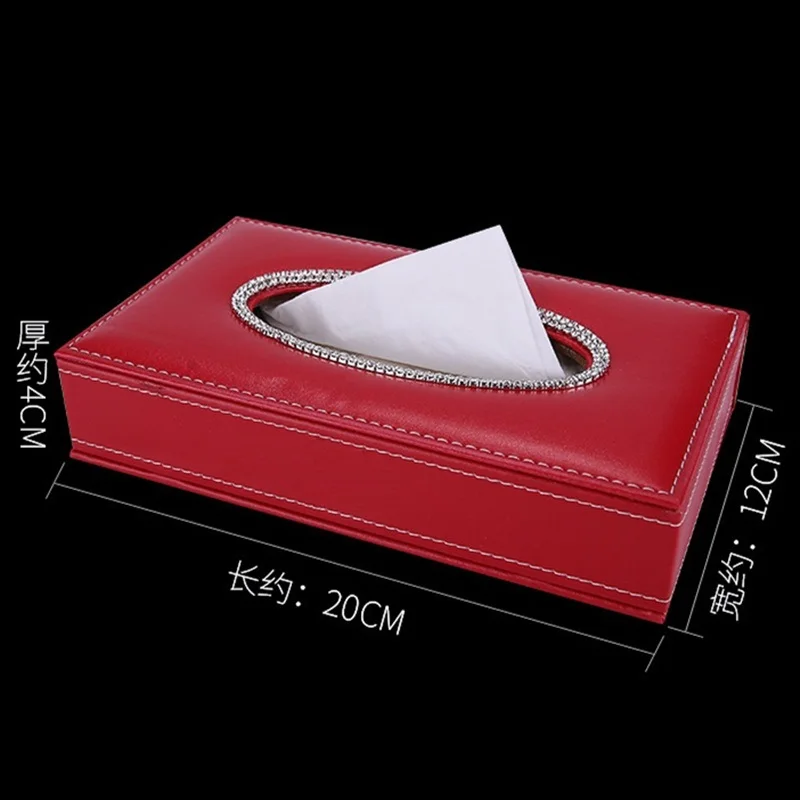 Алмазная коробка для салфеток автомобильные аксессуары интерьера кристалл