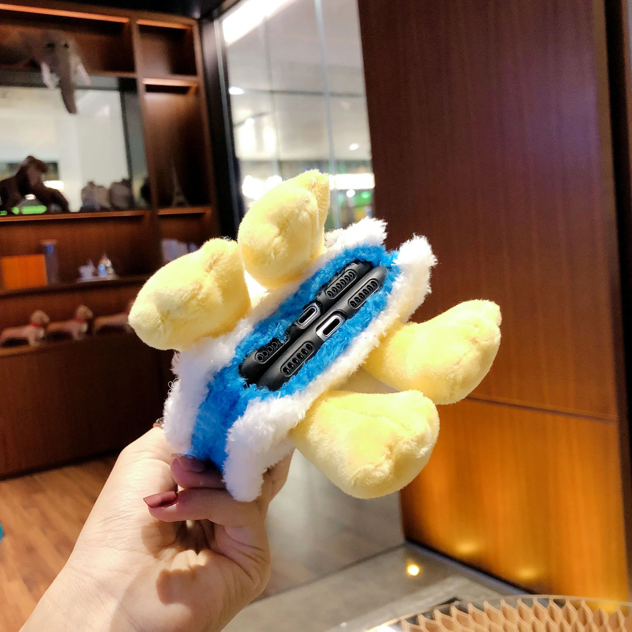 Чехол из мягкого плюша для Xiaomi Redmi Note 9 Pro 9S 8T 8A 9A 9C POCO X3 NFC Mi 10 10T Lite, теплый и пушистый, стойкий к ударам, с 3D-рисунком.