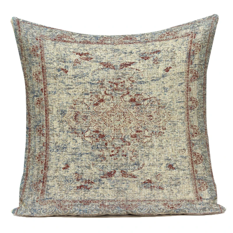 

Льняные чехлы для подушек с геометрическим принтом, Mandala