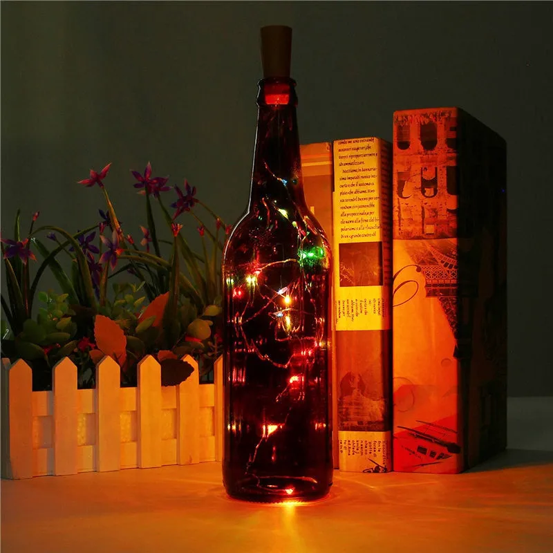 Светодиодная гирлянда из медной проволоки 2 м | Лампы и освещение