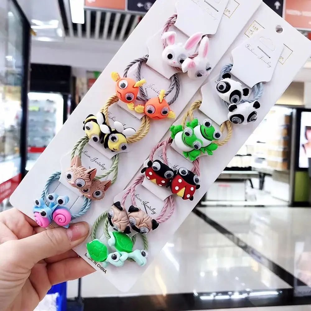 

Kawaii Cartoon Prinzessin Baby Kinder Elastische Gummibnder fr Zubehr Krawatte Haar Seil Stirnbnder Geschenk Scrunchies