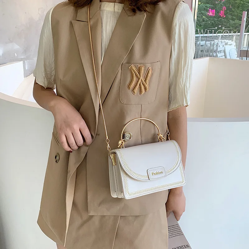 Новинка 2019 г. Женская летняя новая стильная пшеничная сосулька швейная Наклонная