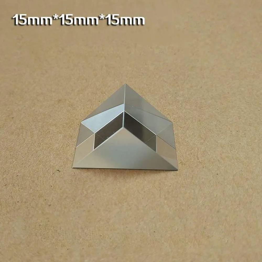 Оптическая Призма K9 Glass15mm внутреннее отражение под прямым углом покрытая