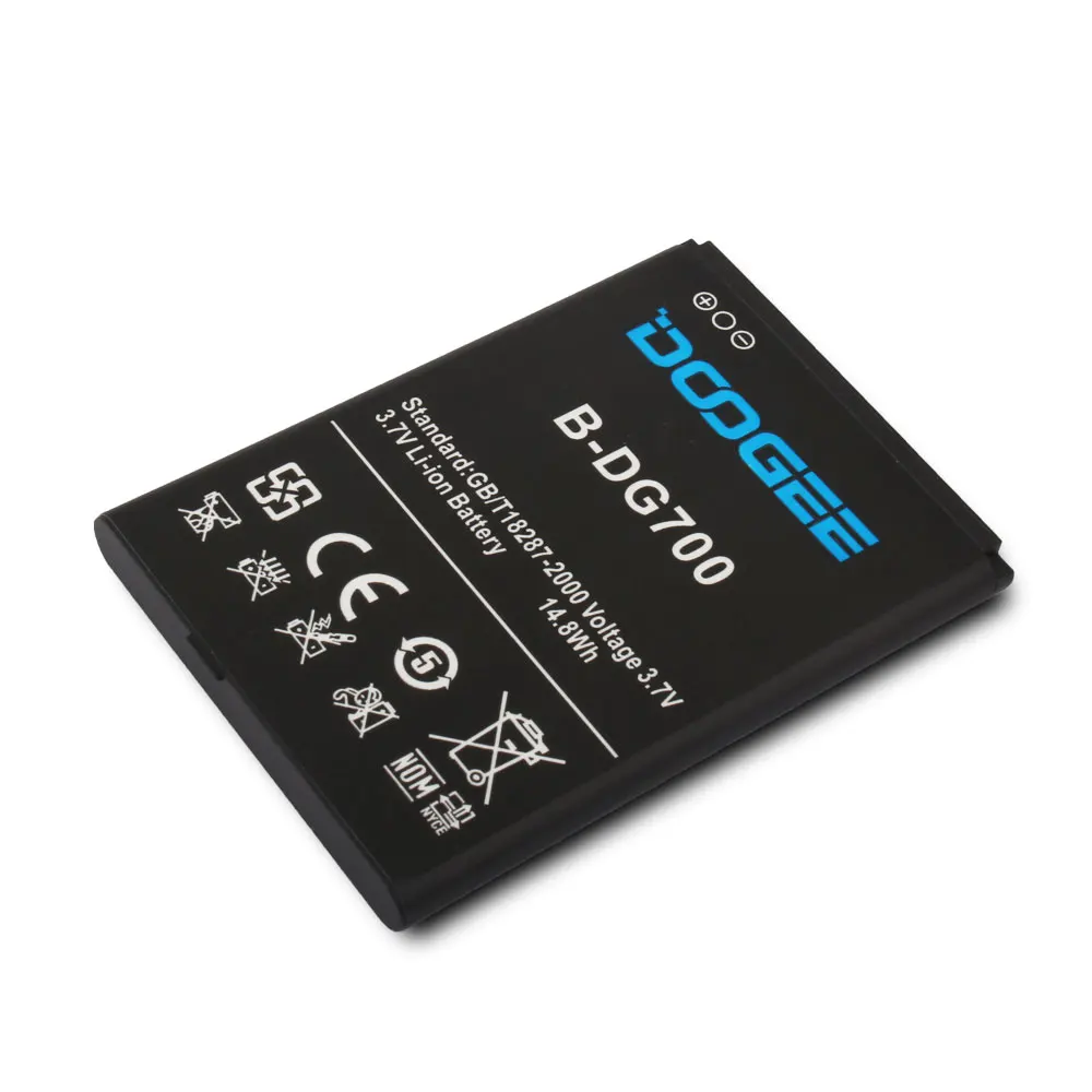 

Ocolor for DG700 battery 4000mAh Li-ion backup battery for DOOGEE TITANS2 DG700 smartphone