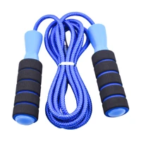 fitness fat burning rope skipping sports competition test adult children plastic handle rope skipping