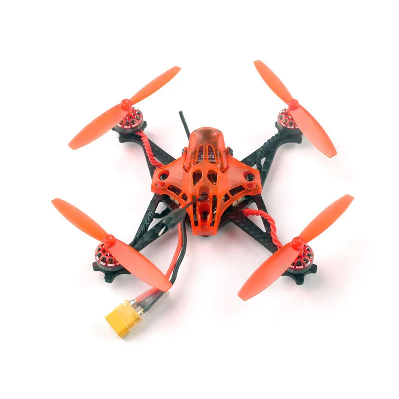 RedDevil PNP/BNF 105 мм 2-3S FPV гоночный Дрон Whoop Crazybee F4 PRO Caddx EOS2 5,8G 25~ 200mW VTX RC вертолеты