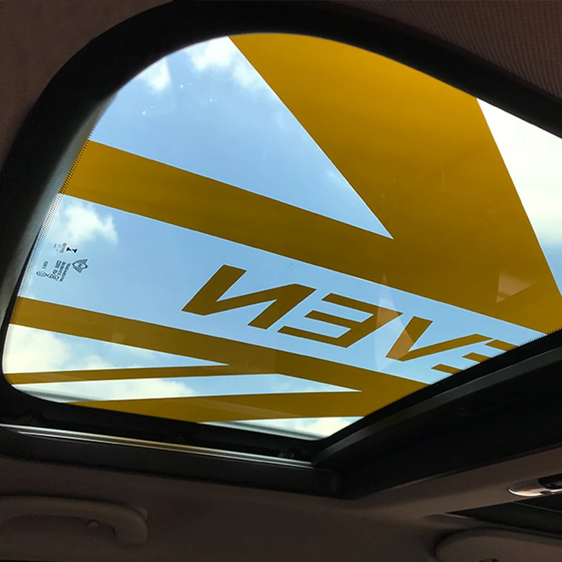 Декоративная наклейка на крышу автомобиля с вырезами для Mini Cooper R55 R56 R60 F54 F55 F56 F60 -