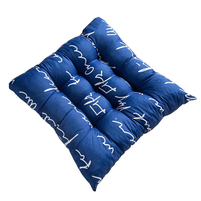 Подушка из полипропилена и хлопка Зимняя школьная для офиса длинное сиденье