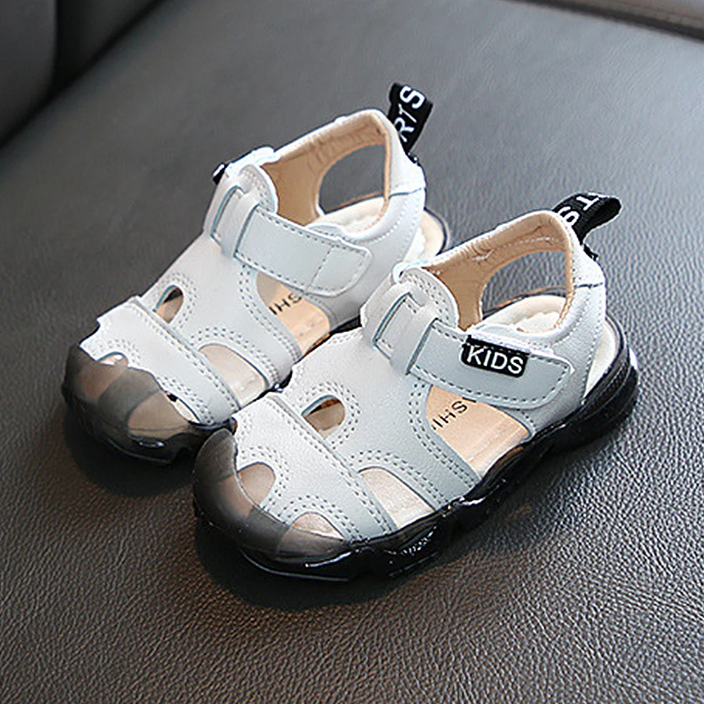 

summer kids shoes closed toe toddler boys sandals orthopedic sport baby boys sandals shoes Antiskid soft sole children's shoes