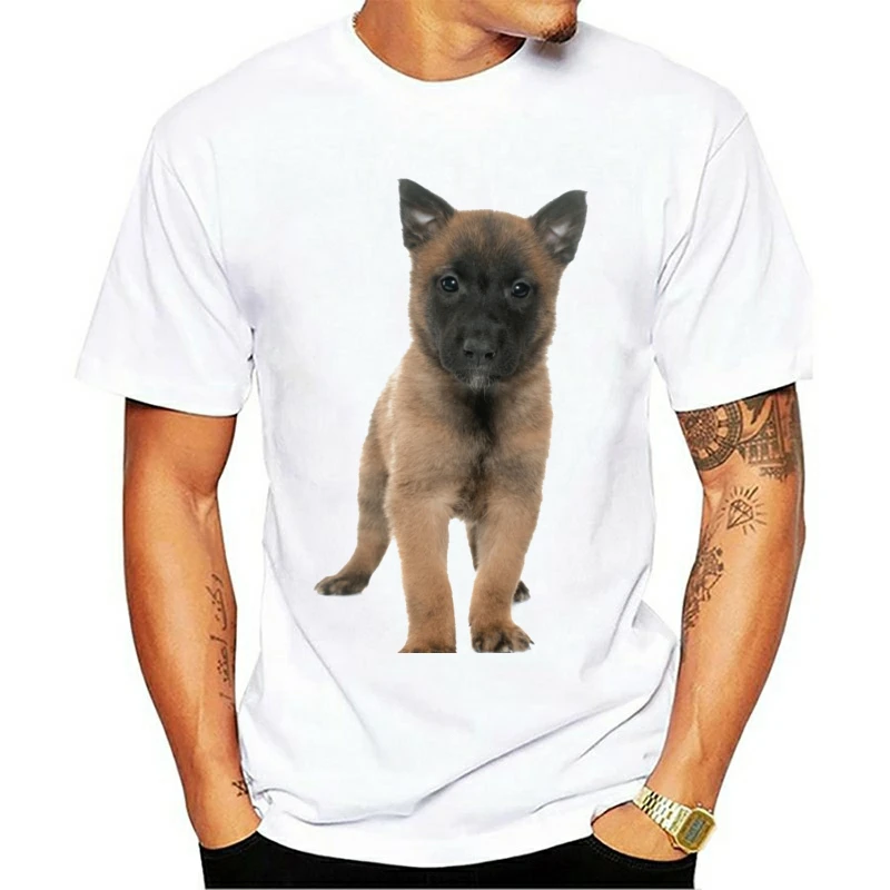

Malinois PocketSummerShort Sleeve T-ShirtRound NeckBottoming T-shirtmen's Sports T Shirt